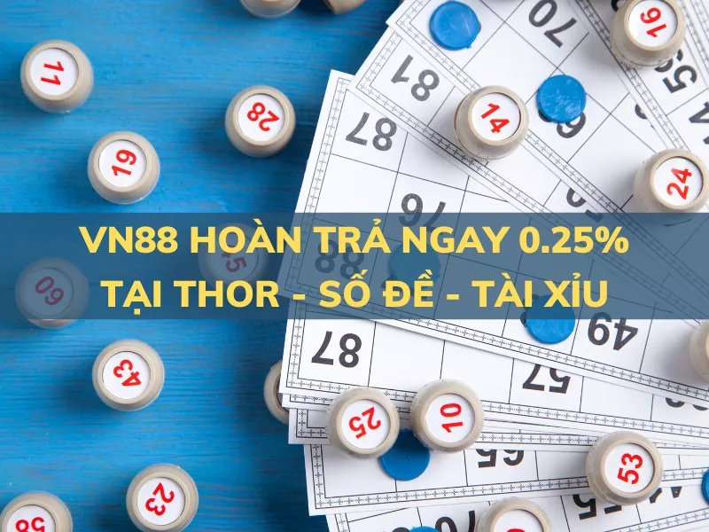 vn88 hoan tra 0 25 tai thor so de tai